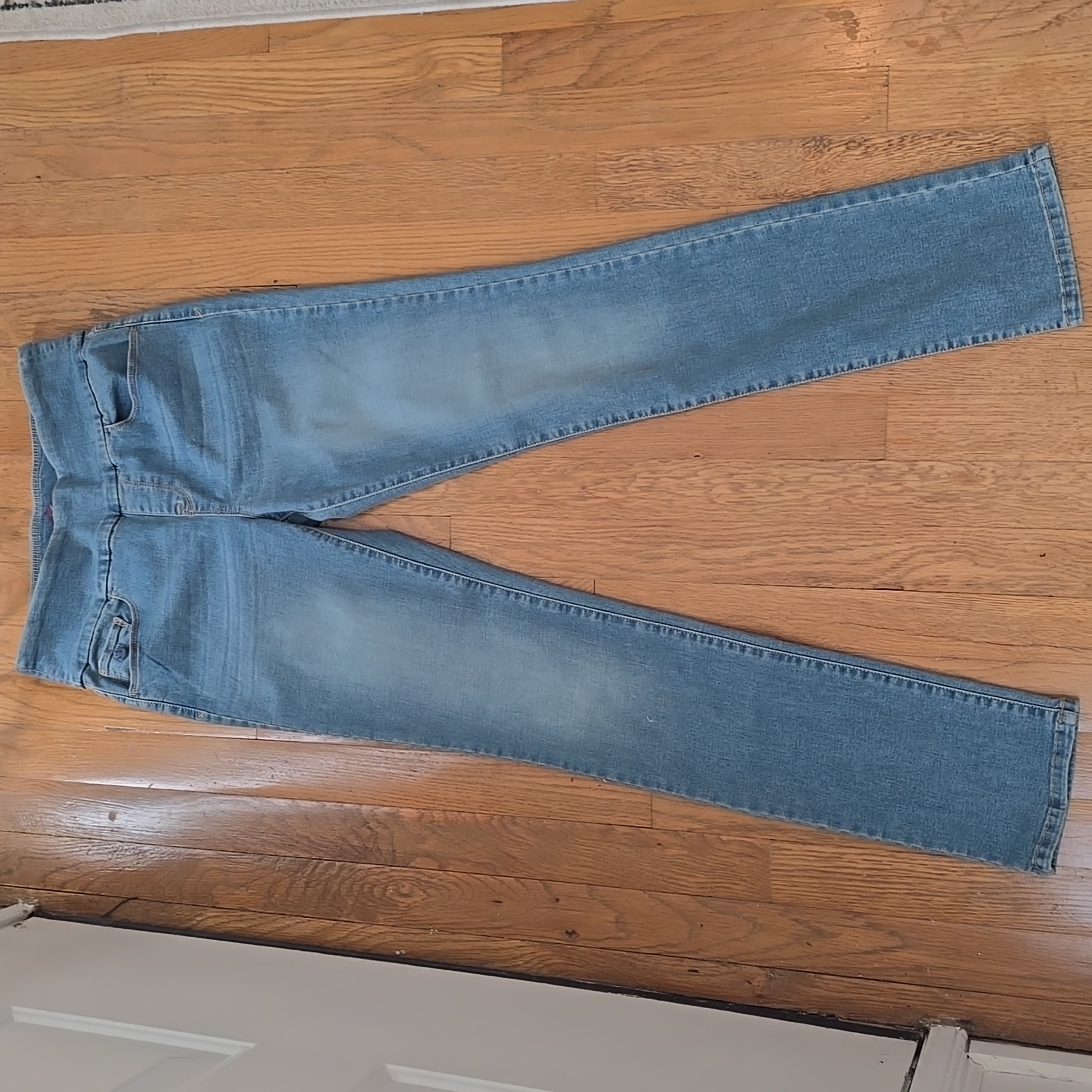 Gloria Vanderbilt Brand Women's Blue Slip-On Jeans Jeggings Pants Size 4